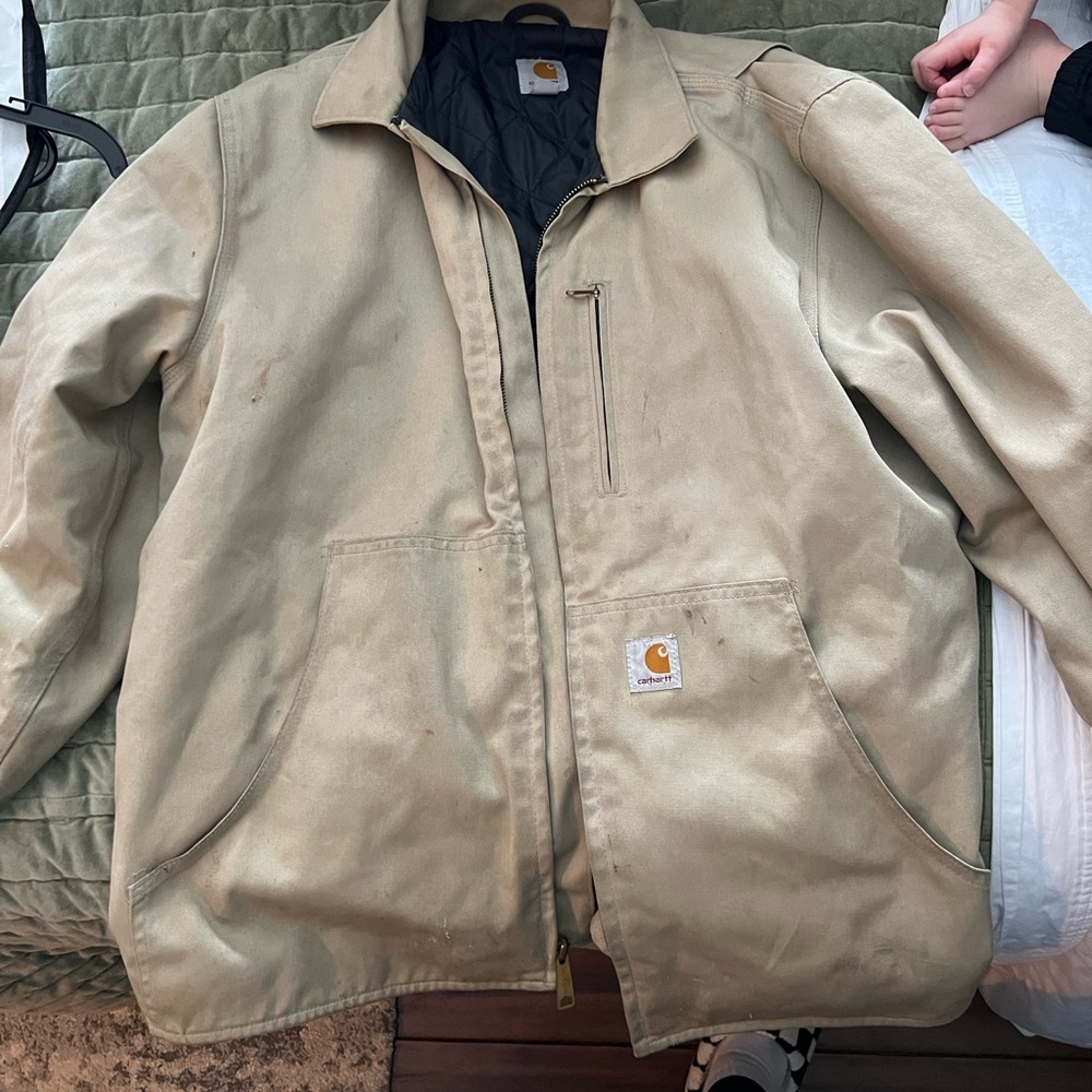 Carhartt Men's Khaki Field Jacket